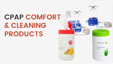 Cpap Comfort and Cleaning products
